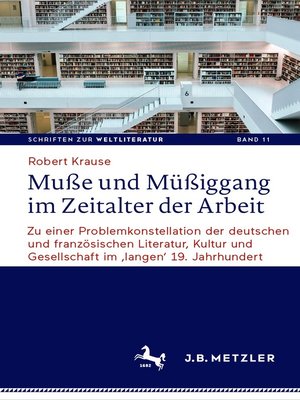 cover image of Muße und Müßiggang im Zeitalter der Arbeit